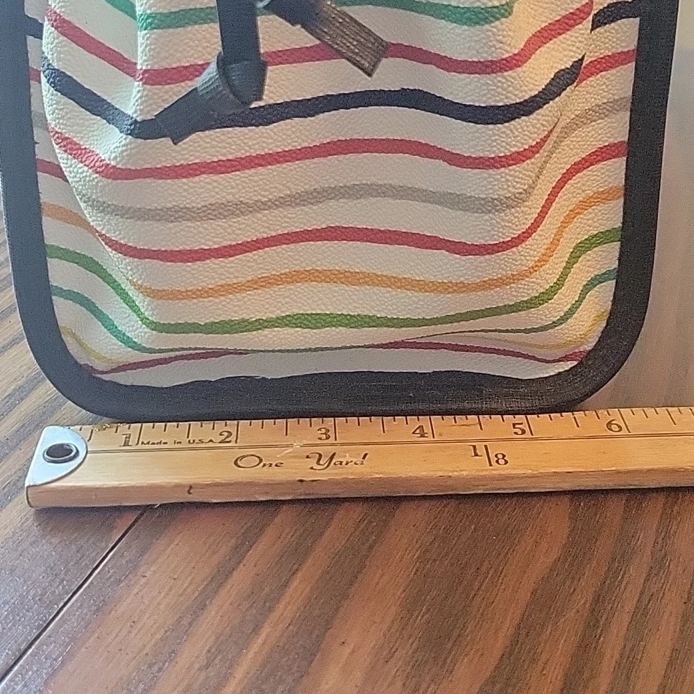 DOONEY & BOURKE Multi-Color Striped Small Tote